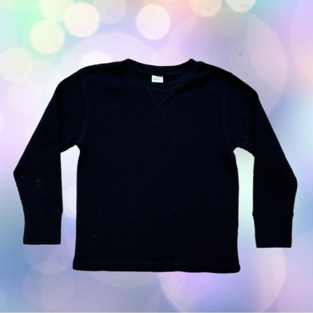 The Children’s Place Kids Black Long Sleeve Shirt / Thin Thermal Size S (5 / 6)